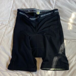 Nishiki men’s bike shorts padded mesh undershorts